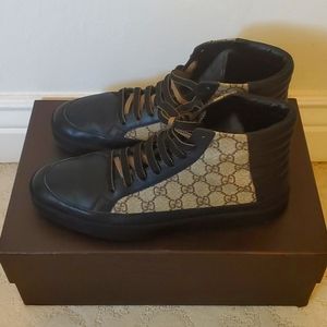 Gucci Shoes. BLACK & MONOGRAM